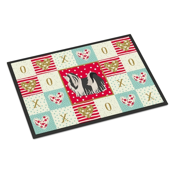 Carolines Treasures 18 x 27 in. Havanese No.1 Love Indoor or Outdoor Mat CK5841MAT - main